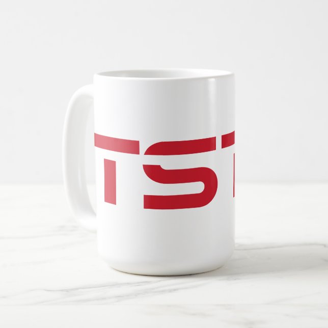 TSTC Block Logo Coffee Mug (Front Left)