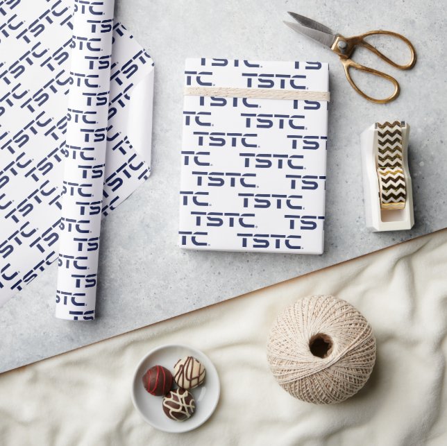 TSTC Block Logo Wrapping Paper (Crafts)