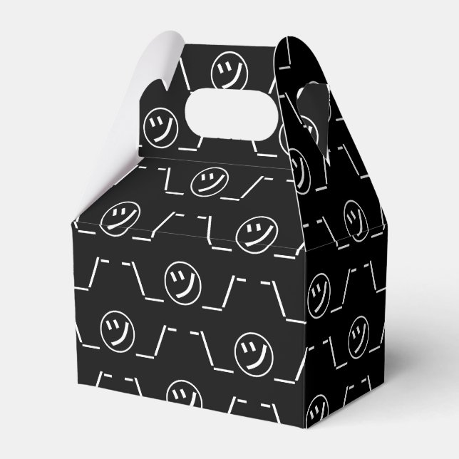 Tsu Kana Shrug Emoticon ¯\_㋡_/¯ Japanese Kaomoji Favour Box (Front Side)