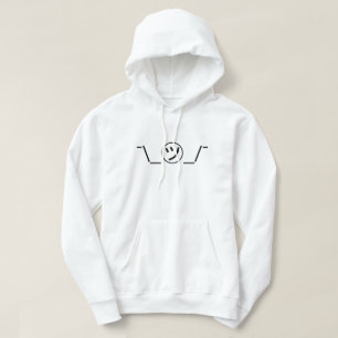 Tsu Kana Shrug Emoticon ¯\_㋡_/¯ Japanese Kaomoji Hoodie