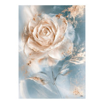 Tsubaki White Camellia Neo-Rinpa Botanical Art