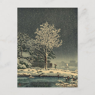 Tsuchiya Koitsu 土屋光逸 Sumidagawa Forest Tokyo Postcard