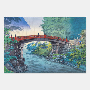 Tsuchiya Koitsu - Sacred Bridge at Nikko Wrapping Paper Sheet