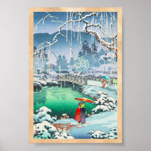 Tsuchiya Koitsu Sketches of Famous Places In Japan Poster