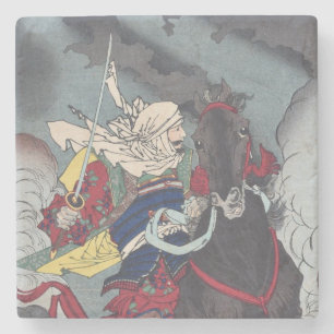 Tsukioka Yoshitoshi's Kenshin Stone Coaster