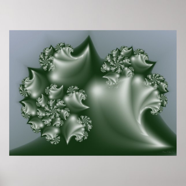 Tsunami Fractal Poster (Front)