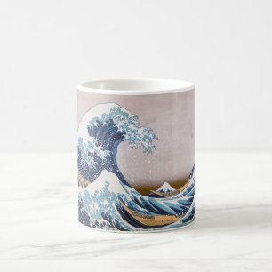 Tsunami Great Wave off Kanagawa Japan by Hokusai Coffee Mug