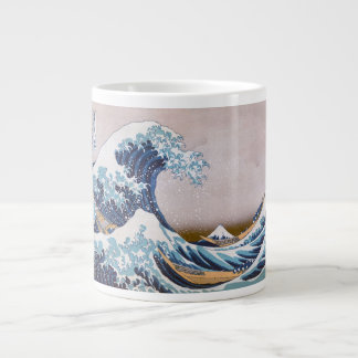 Tsunami Great Wave off Kanagawa Japan by Hokusai Large Coffee Mug