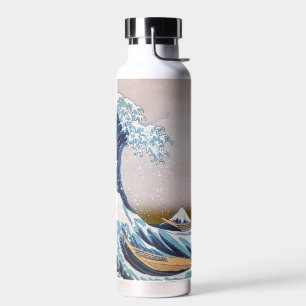Tsunami Great Wave off Kanagawa Japan by Hokusai Water Bottle
