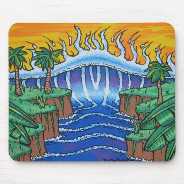 Tsunami Lunch Mouse Pad (Front)