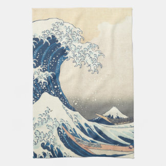 Tsunami Tea Towel