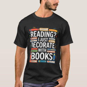 Tsundoku definition bibliophile bookish book lover T-Shirt