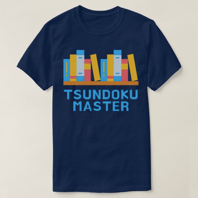 Tsundoku Master T-Shirt (Design Front)