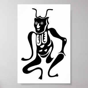 Tsuno-daishi Protection Symbol-01 Poster