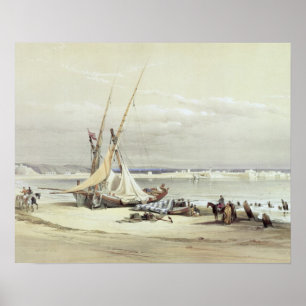 Tsur, ancient Tyre, April 27th 1839, plate 69 from Poster