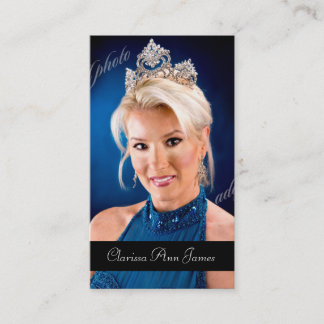 TT-Beauty Pageant Photo Card