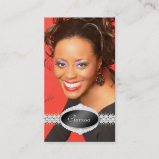 TT-Diamond Bliss Beauty Pageant Photo Card