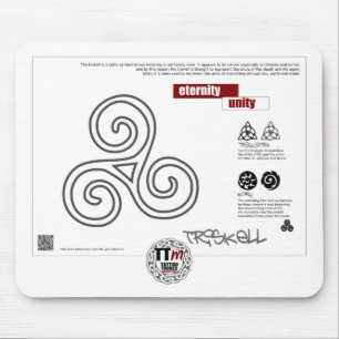 TT Meanings - TRISKELL Mouse Pad
