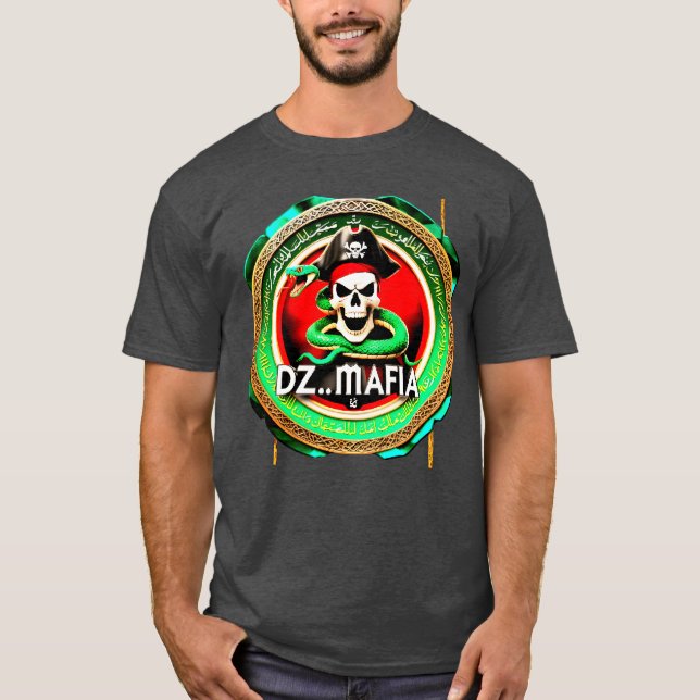 Tte de mort avec serpent T-Shirt (Front)