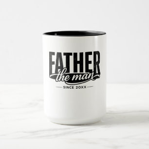 TThe Man The Myth Father Since 20XX Mug