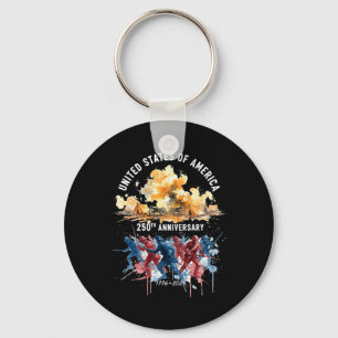 Ttle Of Yorktown Usa Years 1776-2026 250th Anniver Key Ring