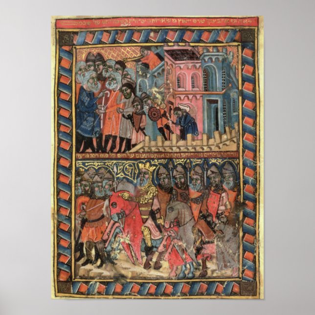 TtoB The Israelites leaving Egypt Poster (Front)