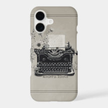 ttpd typewriter vintage modern idiots wildflowers