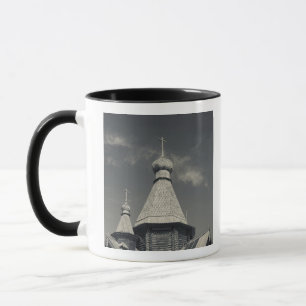Ttraditional wooden Russian Orthodox church Mug