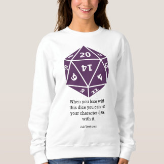 TTRPG Tabletop RPG Gamer d20 T-Shirt Sweatshirt