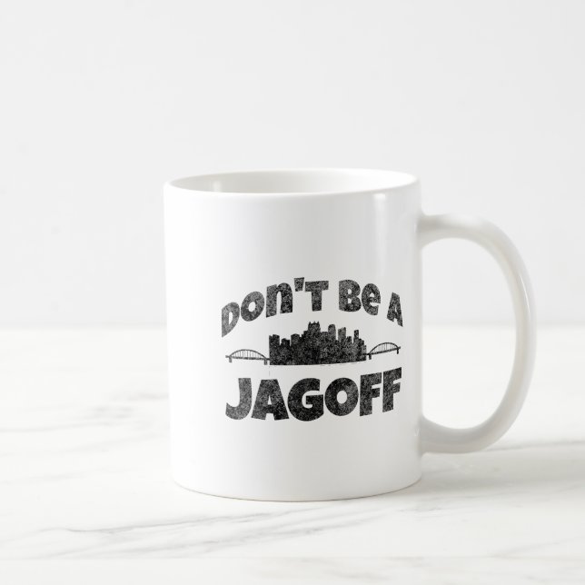 Ttsburgh Jagoff Yinz Funny Yinzer Steel City 412 H Coffee Mug (Right)
