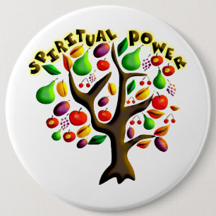 Tu Bishvat 6 Cm Round Badge