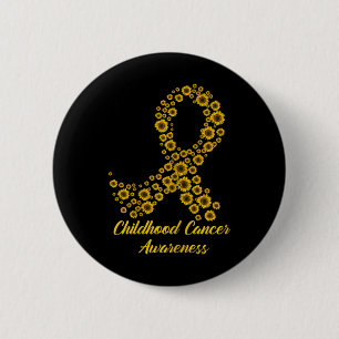 Tu Childhood Cancer Awareness Month Costume Yellow 6 Cm Round Badge