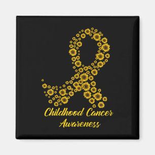 Tu Childhood Cancer Awareness Month Costume Yellow Magnet