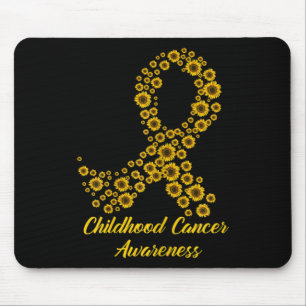 Tu Childhood Cancer Awareness Month Costume Yellow Mouse Pad