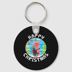 Tu Christmas Tuist Br Musician Music Teacher 1 Key Ring