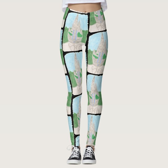 Tu Long Academy Leggings (Front)