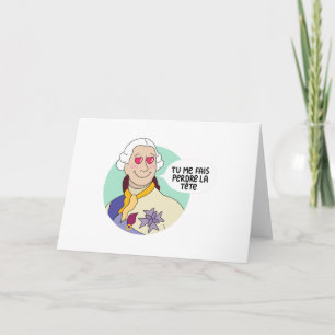 "Tu me fais perdre la tête" dixit Louis XVI Card