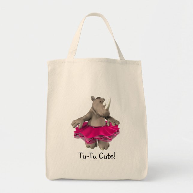 Tu-Tu Cute Tote Bag (Front)
