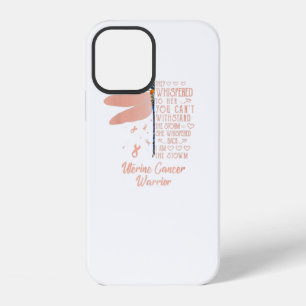 Tu Uterine Cancer Awareness Dragonfly Ribbon Costu iPhone 12 Case