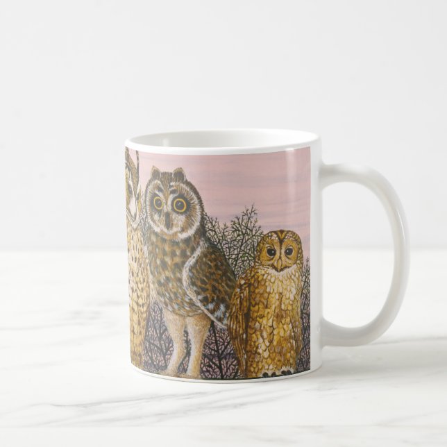 Tu-whit Tu-whooing Coffee Mug (Right)