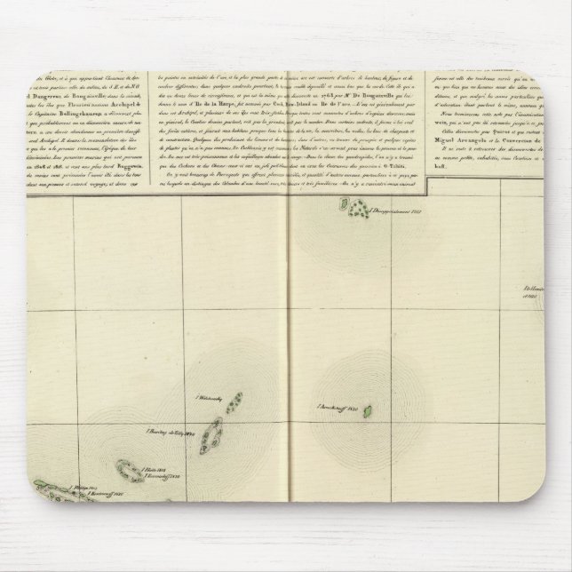 Tuamotu Islands Oceania no 43 Mouse Pad (Front)