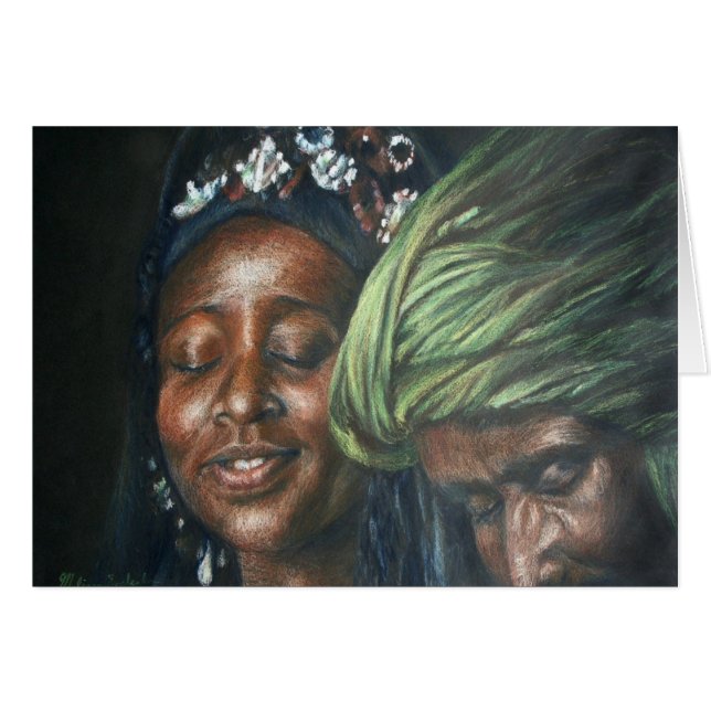 Tuareg Couple (Front Horizontal)