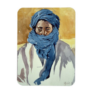 Tuareg Tribesman Timbuctoo 1991 Magnet