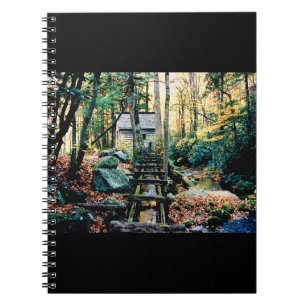 Tub Mill Bathed in Sunshine Notebook