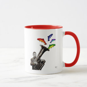 Tuba And Fish Mug