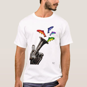 Tuba And Fish T-Shirt