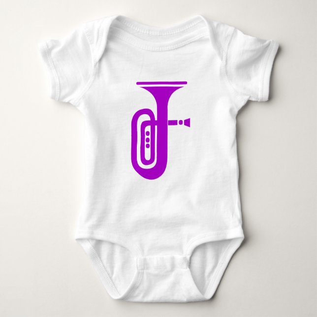 Tuba Baby Bodysuit (Front)