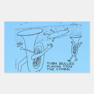 Tuba Bullies Rectangular Sticker