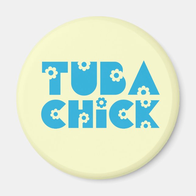 Tuba Chick Magnet (Front)