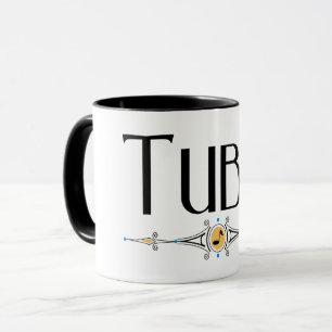 Tuba Decorative Line Musical Instrument Mug
